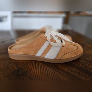 Size 6 Faux Suede Mule Sneakers